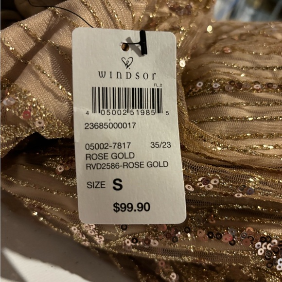 Rose gold WINDSOR Prom Dress - Picture 5 of 5